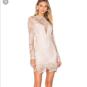 NWOT SAYLOR Leondra Dress in Nude